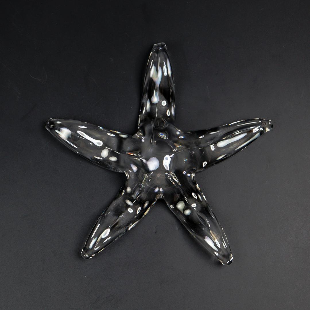 Steuben Galss スターフィッシュ ヒトデ 置物