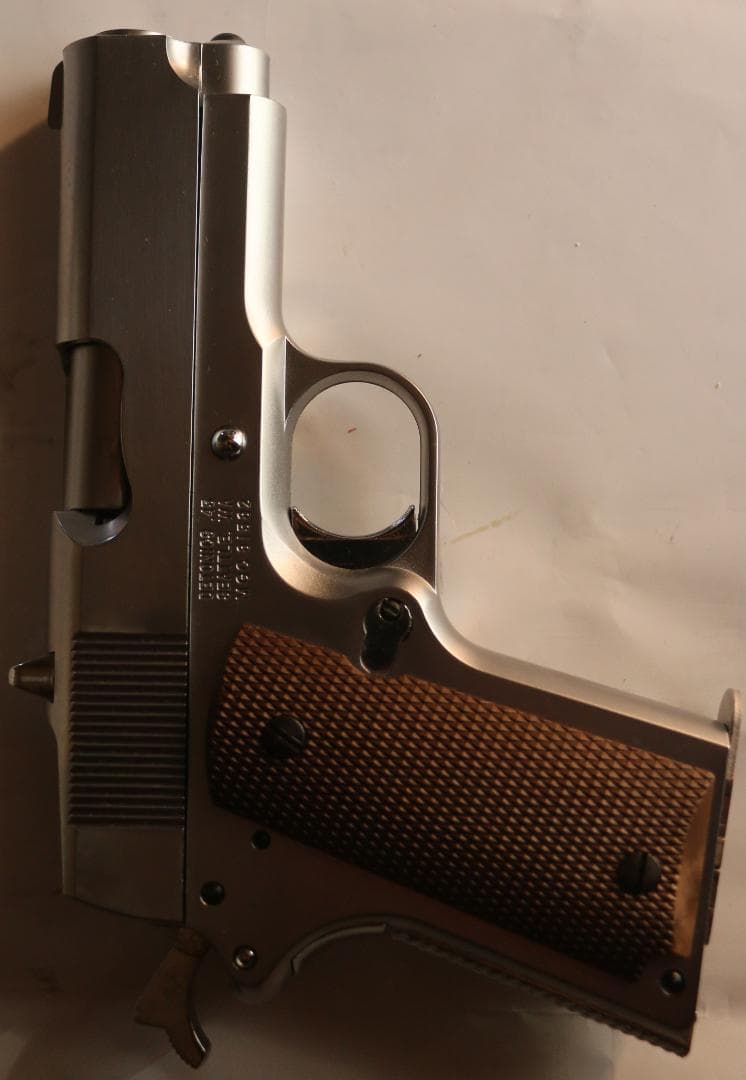 希少！ＭＧＣ　ABS樹脂製モデルガン 　デトニクス４５ シルバーモデル中古品