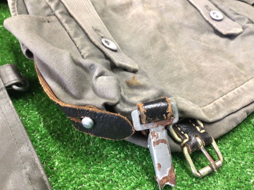 ④ 東ドイツ軍 NVA オーストリア軍ミリタリー バッグ ヨーロッパ軍装品