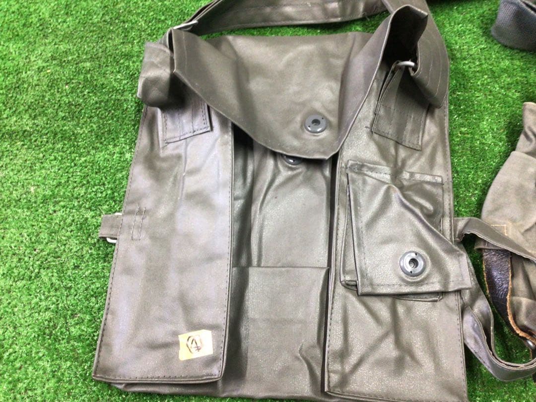 ④ 東ドイツ軍 NVA オーストリア軍ミリタリー バッグ ヨーロッパ軍装品