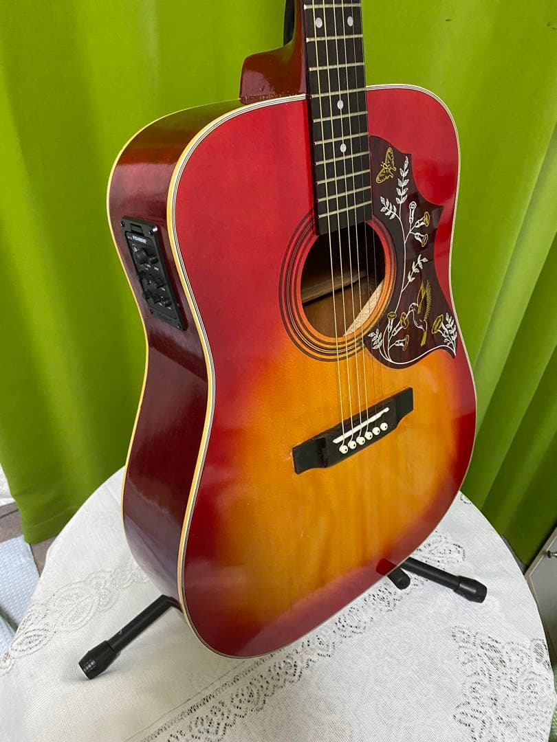 新春特価カントリーしようぜ！ハミングバードW200 エレアコ 音出し良好