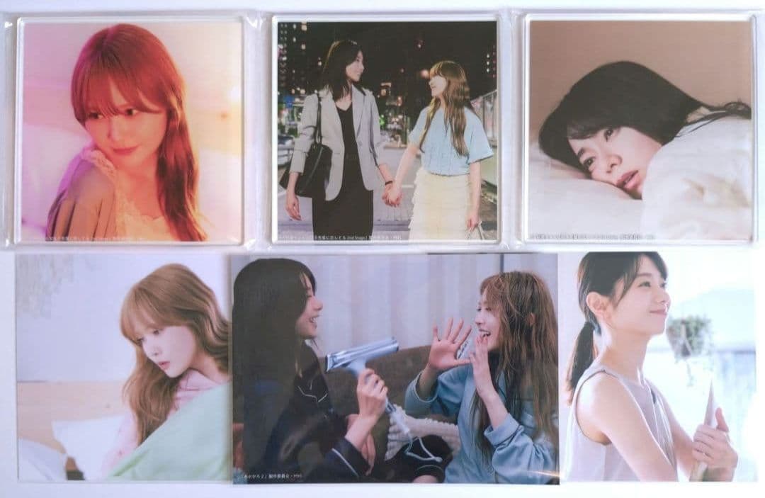 彩香ちゃんは弘子先輩に恋してる あやひろ 森カンナ 加藤史帆 コースター 生写真