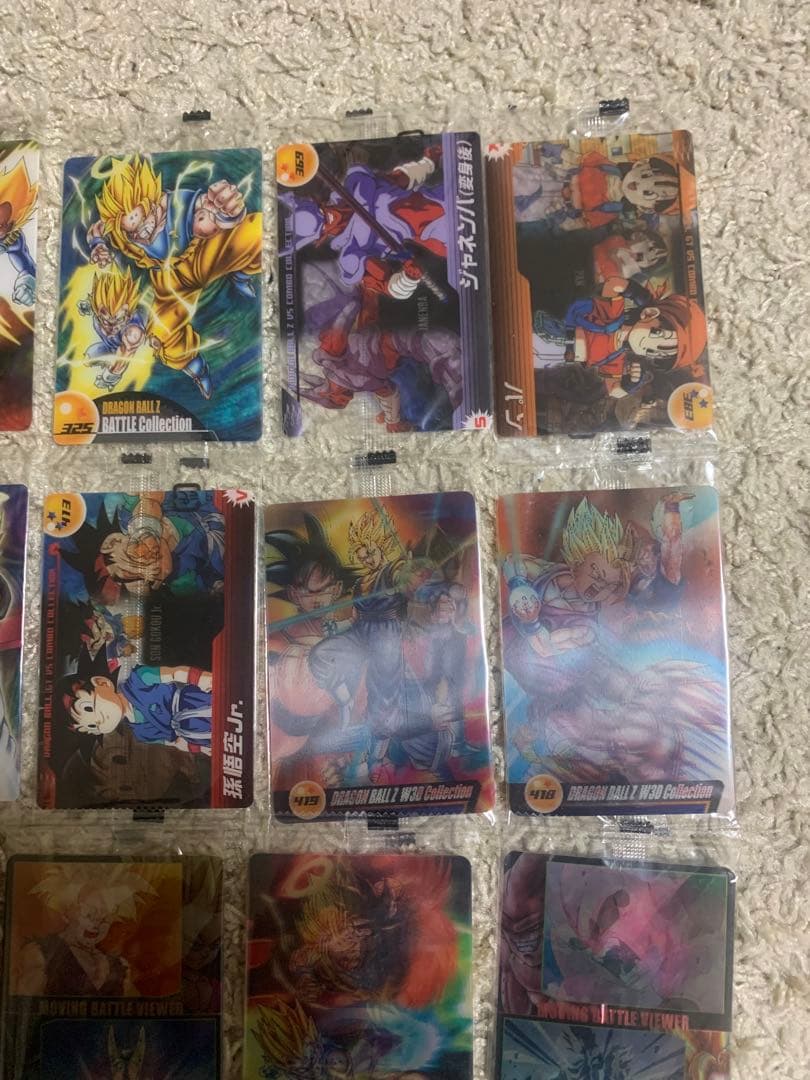 ドラゴンボール　森永ウエハース　コレクション　カード　19枚　新品未開封　3D
