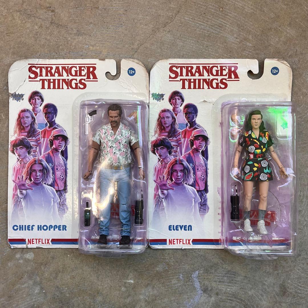 STRANGER THINGS イレブン&ホッパー フィギュア 2個セットまとめ