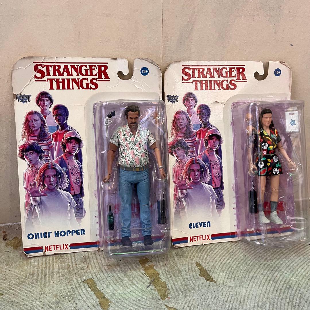 STRANGER THINGS イレブン&ホッパー フィギュア 2個セットまとめ