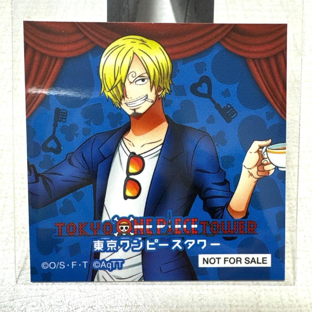ワンピースタワー4周年ステッカー全12種コンプリート麦わらの一味&ローエースサボ