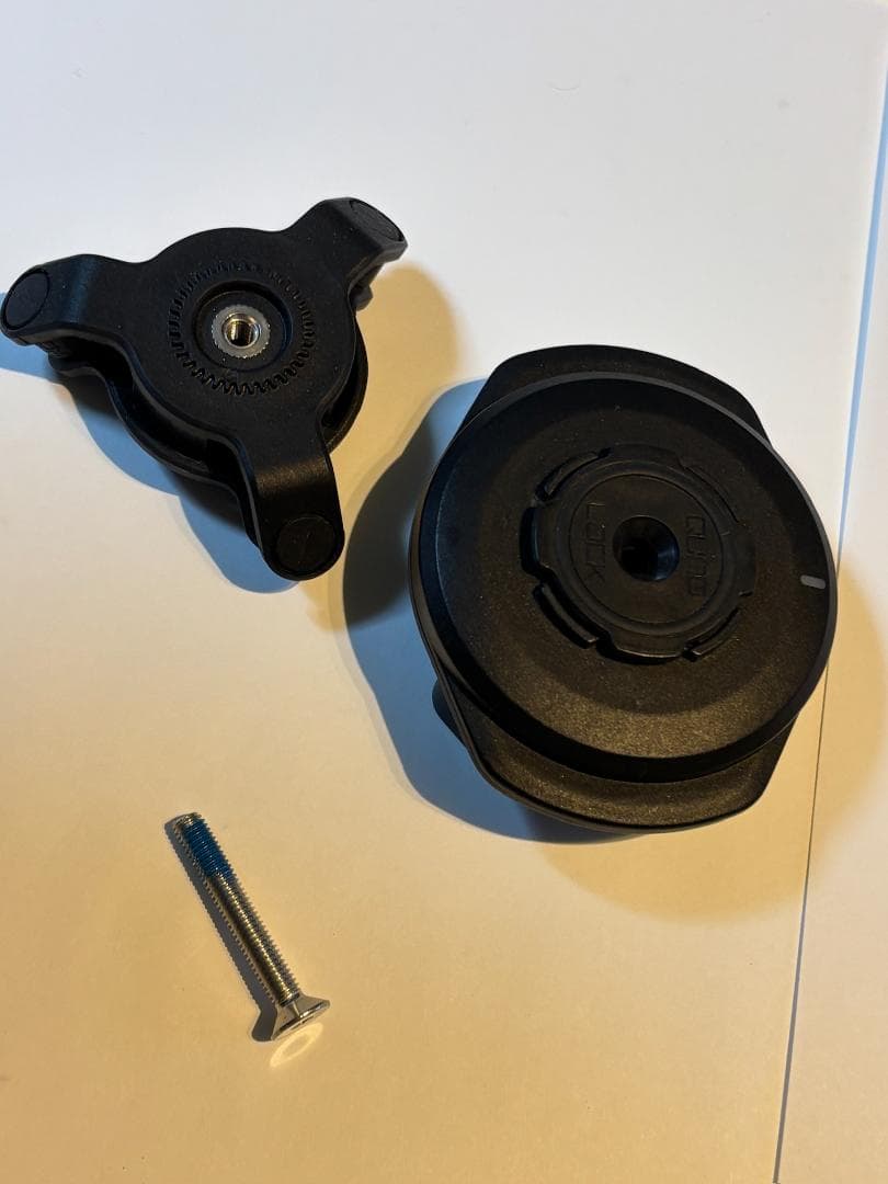 純正Quad Lock 防水ワイヤレス充電ヘッド＆防震ダンパー　クアッドロック