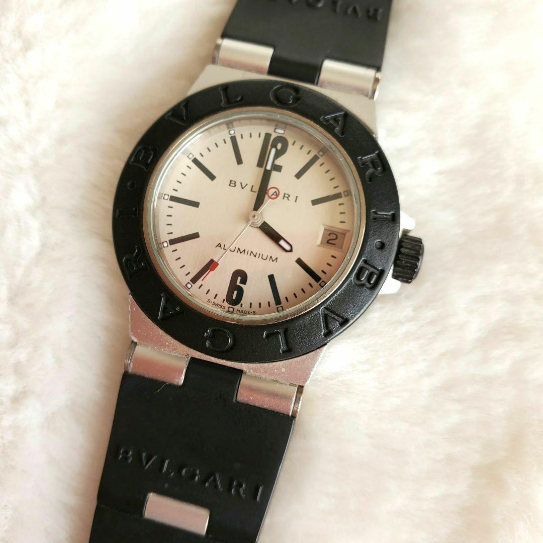 ゆ*！様 【中古】BVLGARI ブルガリアルミニウム 時計 ラバーベルトAL3