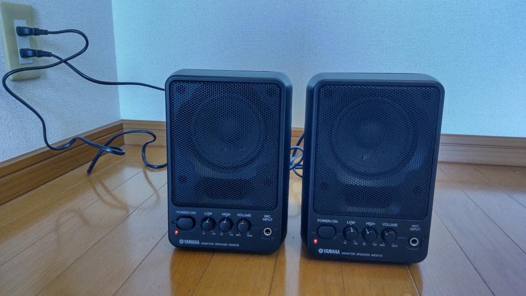 YAMAHA ヤマハ MS101Ⅲ スタジオスピーカー稼働品 ペアセット