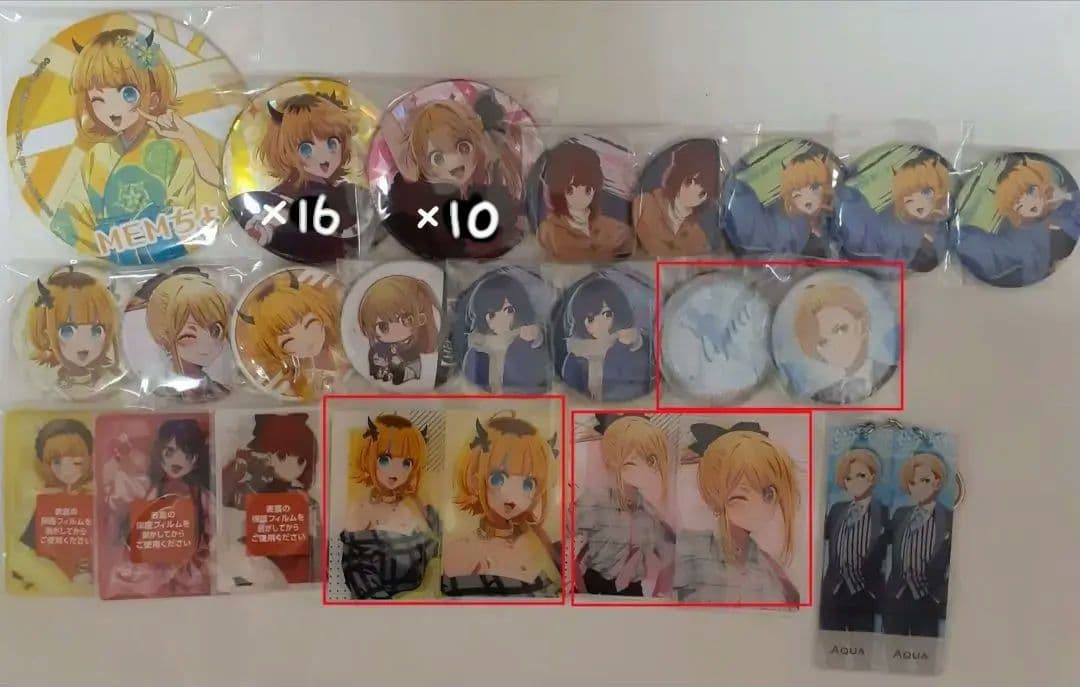 推しの子 缶バッジ アクリルスタンド 紙類 まとめ売り