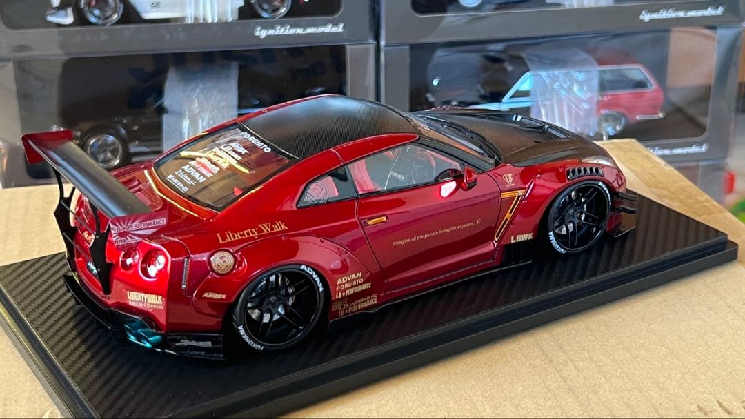 ミニカー LB-WORKS Nissan GT-R R35 Type 2 IG2341