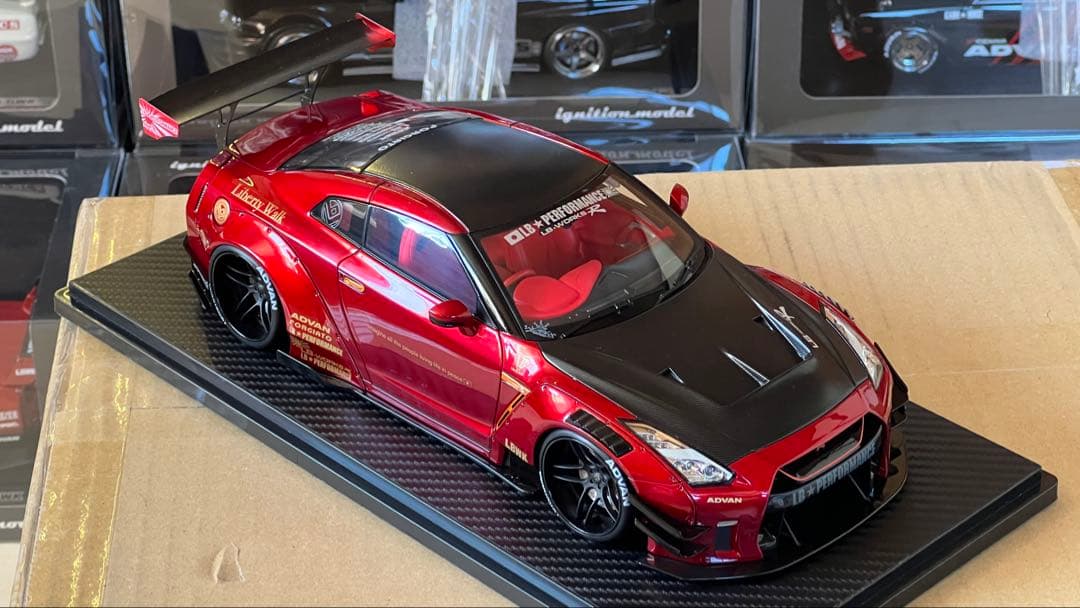 ミニカー LB-WORKS Nissan GT-R R35 Type 2 IG2341