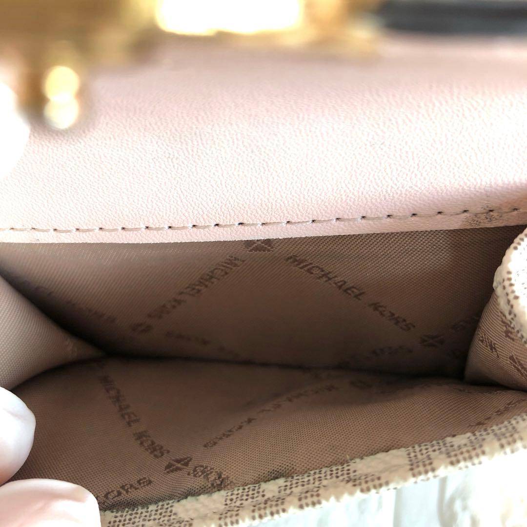 【極美品】マイケルコースMICHAELKORS 三つ折り財布 dark