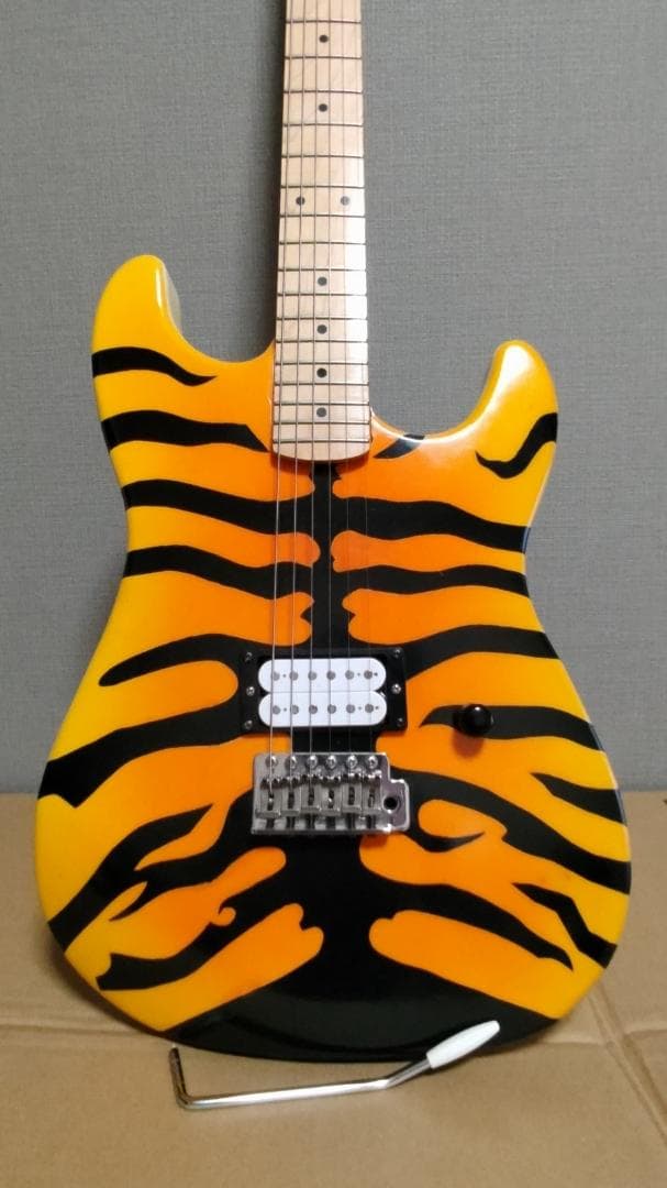 イエロータイガー　自作ギター ボディ＆ネックのみ 本日だけ値下げ