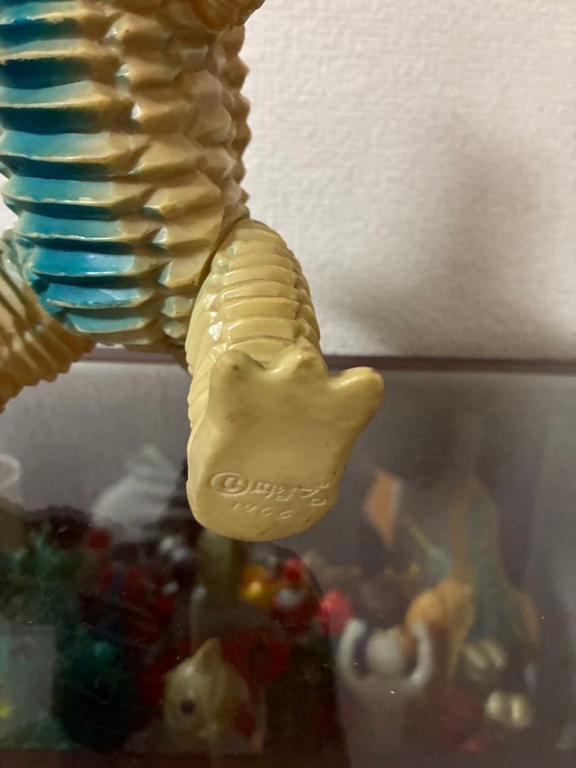 当時物　マルザン.マルサン　1期　レッドキング　ソフビ　美品