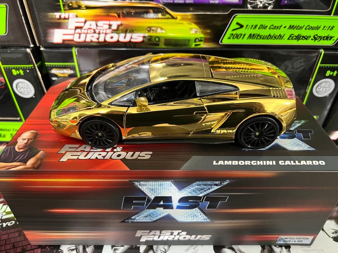 ミニカー FAST&FURIOUS LAMBORGHINI LIMITED EDITION