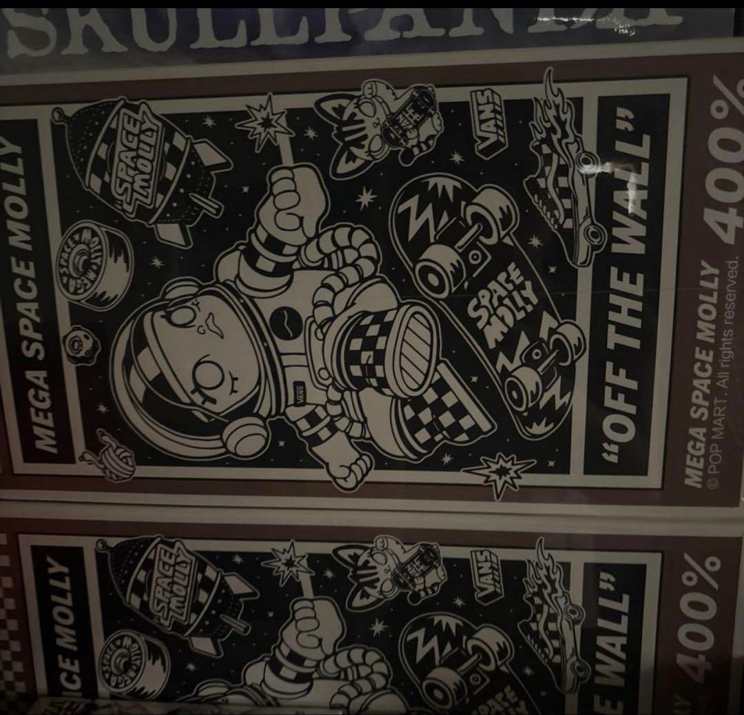 その他 POPMART MEGA SPACE MOLLY 400% VANS