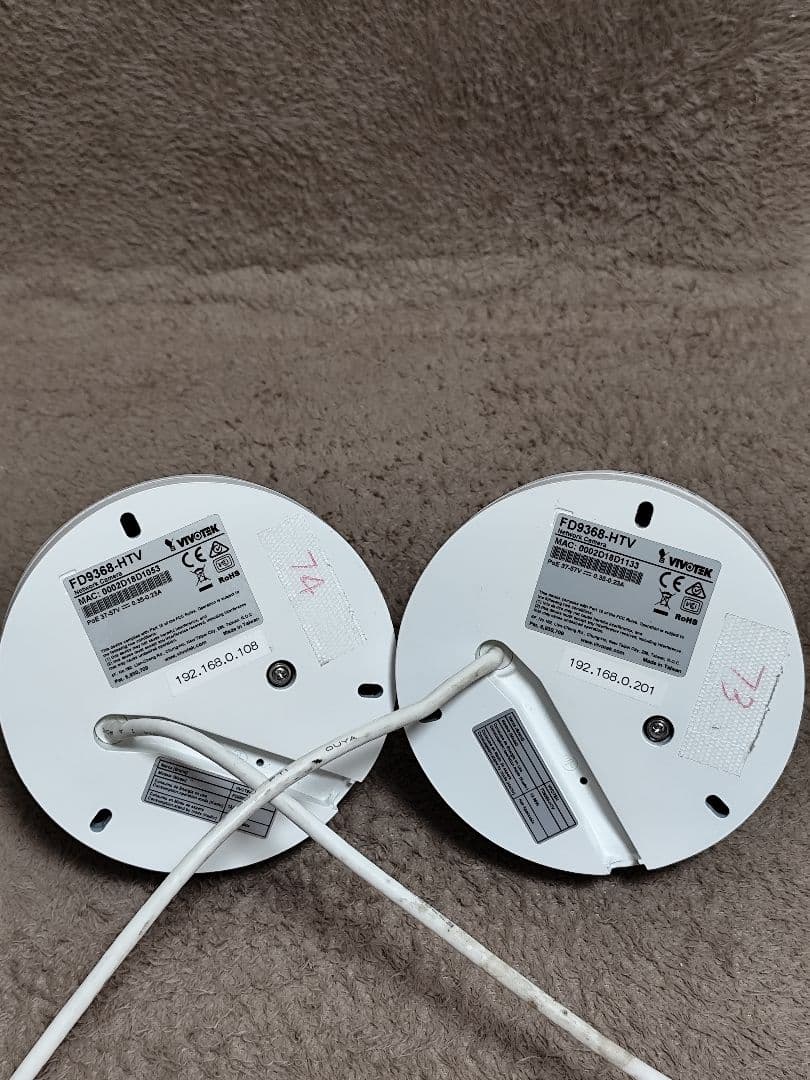 VIVOTEK FD9368-HTV 防犯カメラ 2台セット