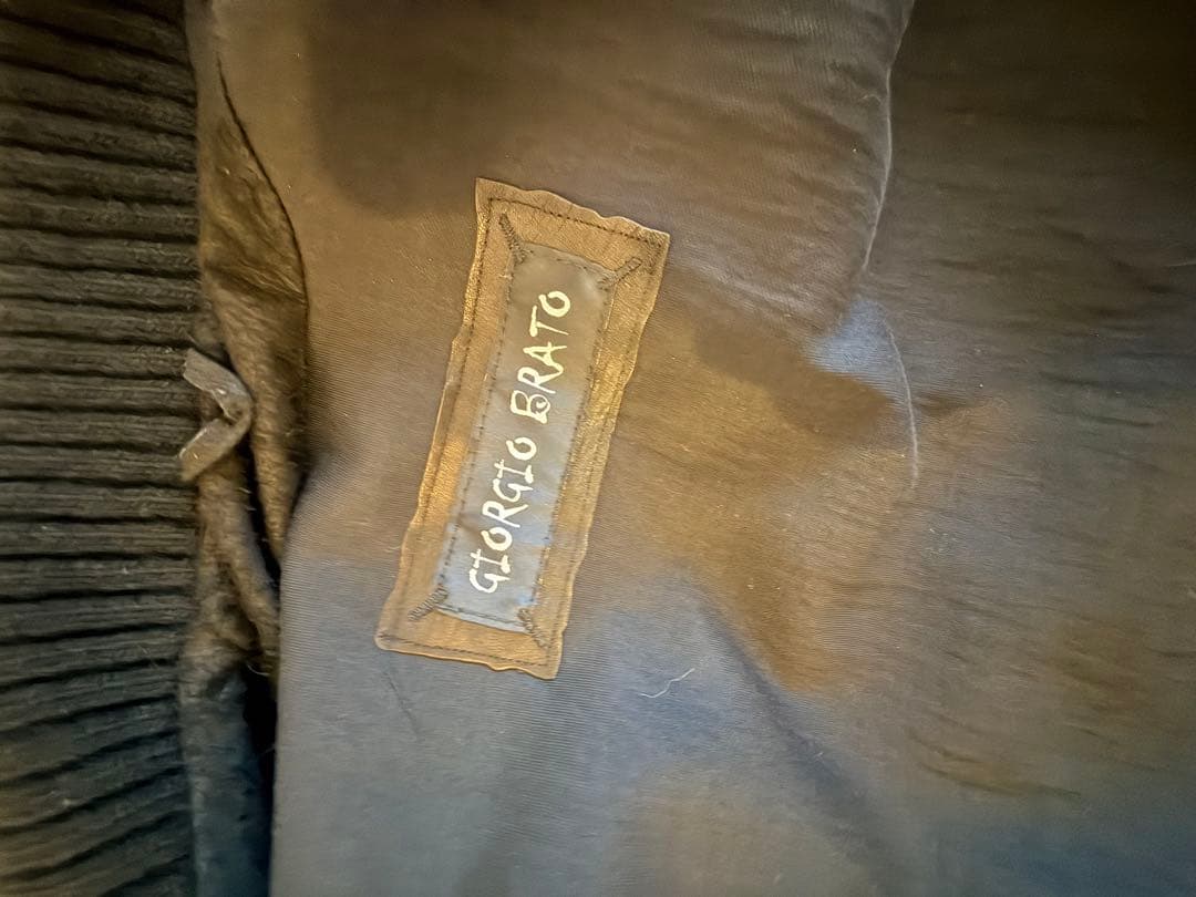 a*n様 GIORGIO BRATO 羊革ブルゾン