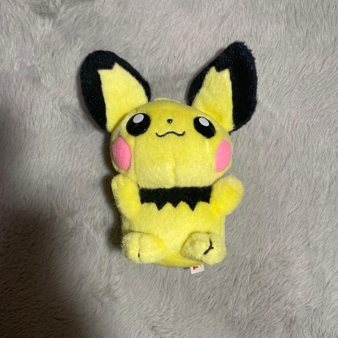 平成レトロ　激レア　ポケモン　ピチュー　兄　劇場版　ぬいぐるみ　TOMY
