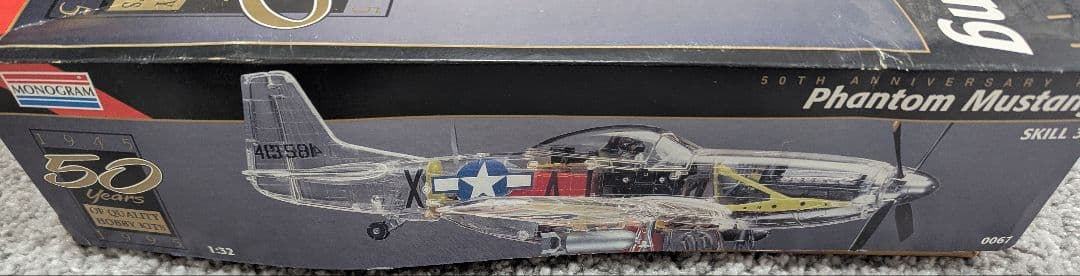 モノグラム 1/32 ファントム ムスタング ５０周年記念 未開封