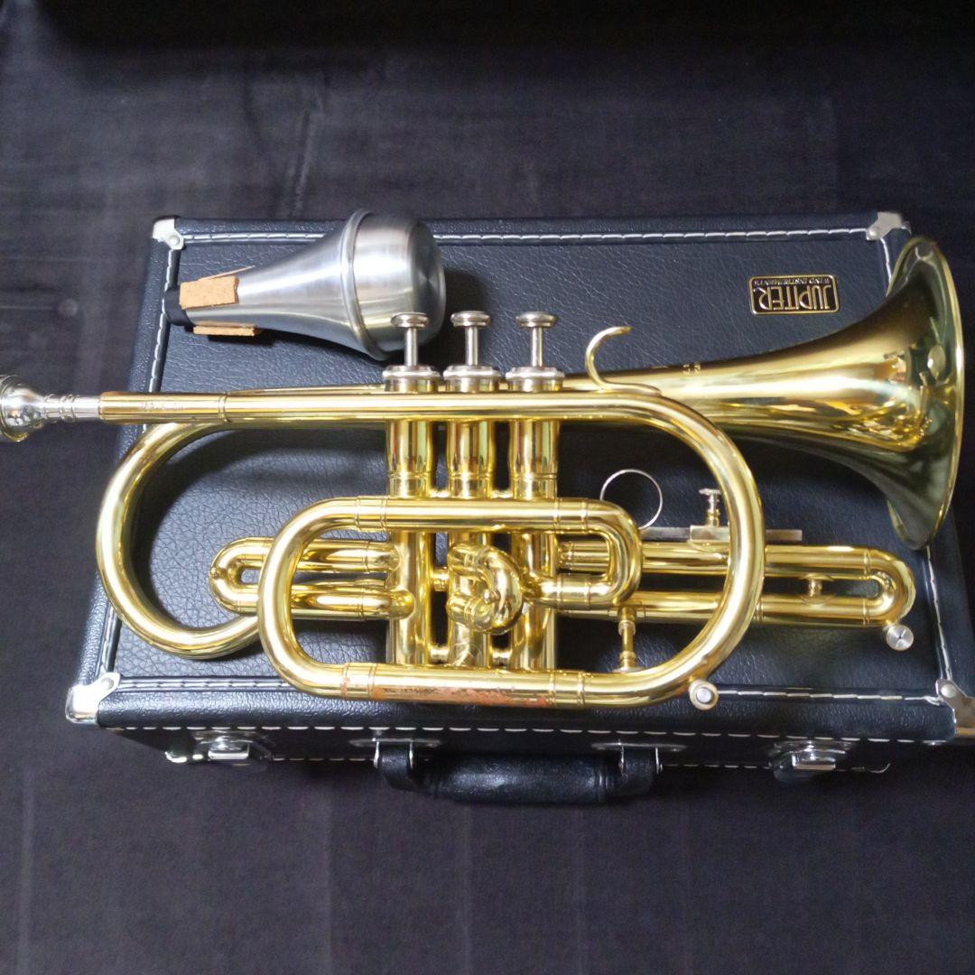 Jupiter ジュピター コルネット本体 JCR-520Mミュートマウスピース