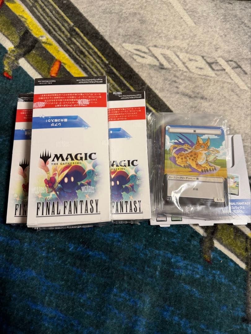 【特典トークン付き】マジック：ザ・ギャザリング ファイナルファンタジー 3BOX