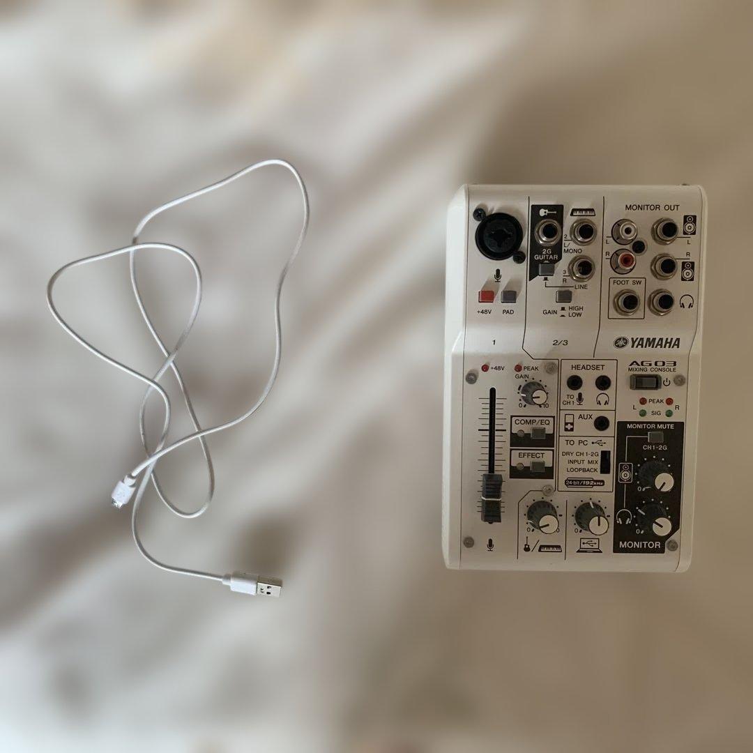 DJ機材 Yamaha AG03