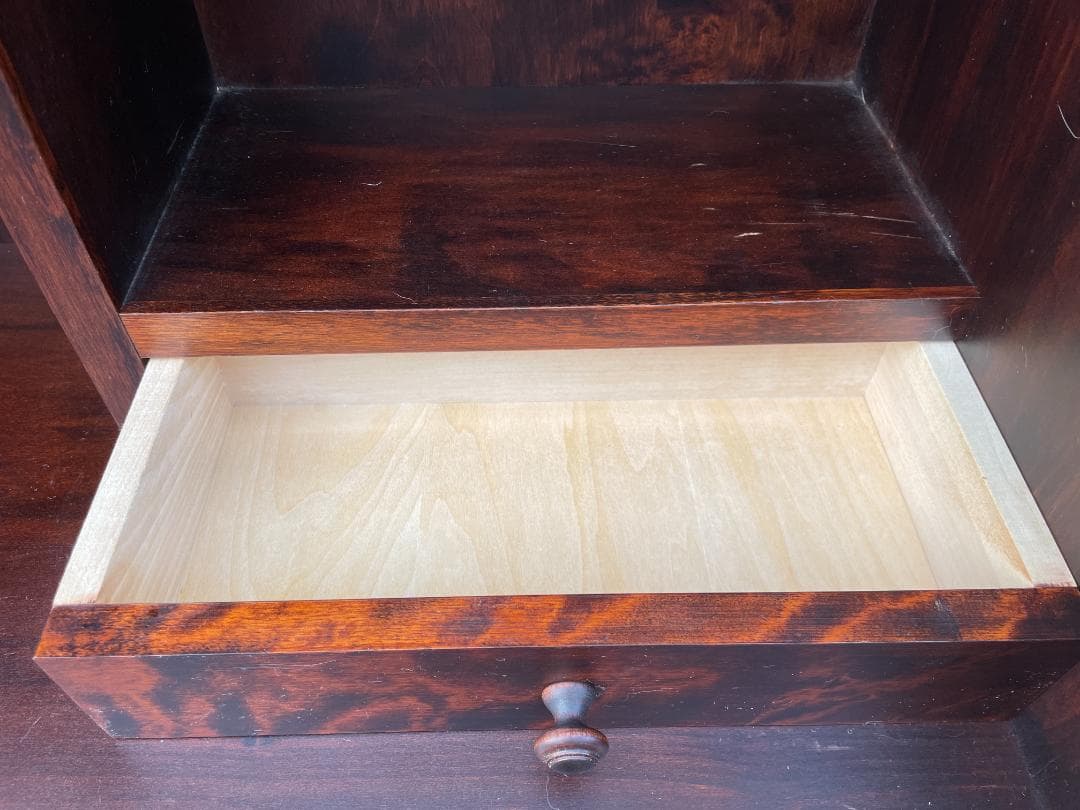 ★ 民芸家具 ライティングビューロー 流氷 89-008 昭和 レトロ 古家具