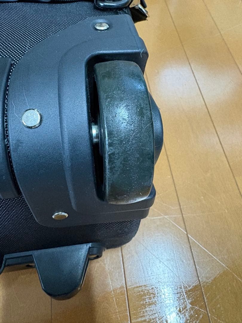 2WAY キャリーバッグ リュック 大容量 、PC収納 黒