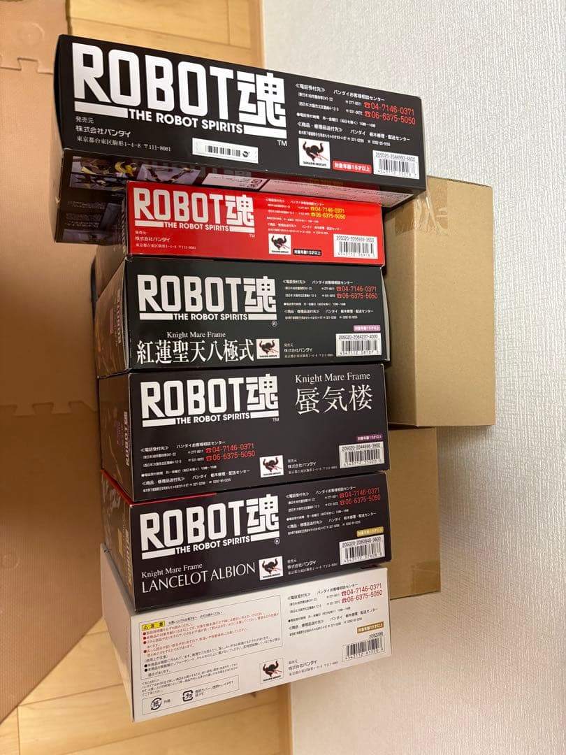 ROBOT魂　KMF コードギアス　ランスロット　紅蓮　蜃気楼