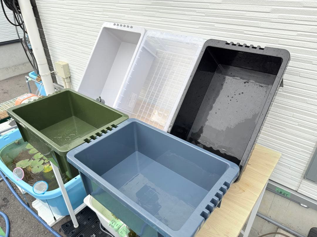 ★お買い得★NVBOX13 オーバーフロー容器 5個セットメダカ飼育 めだか