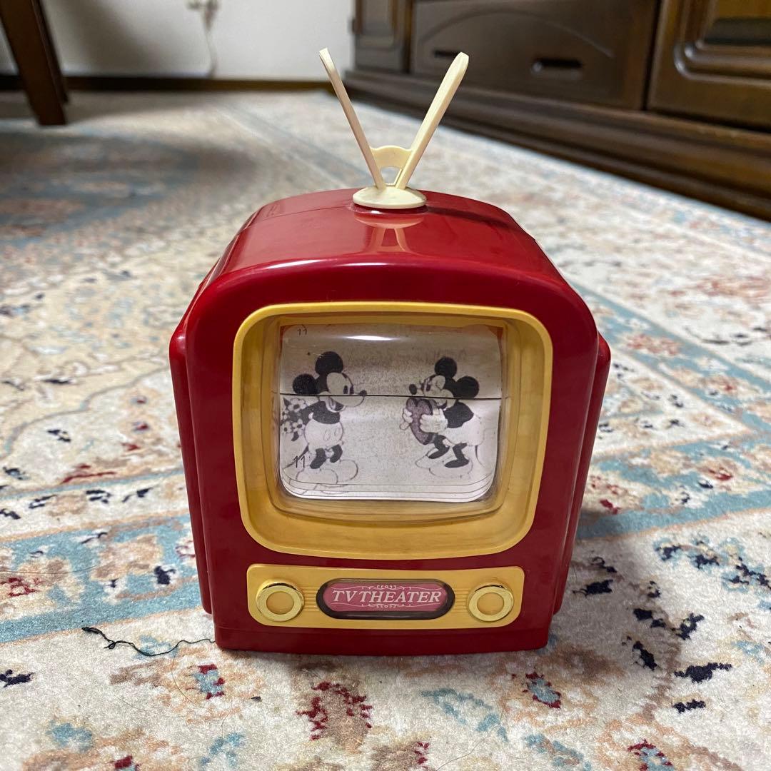 限定値下げ！ディスニー ミッキー オルゴール テレビ レア テレビシアター
