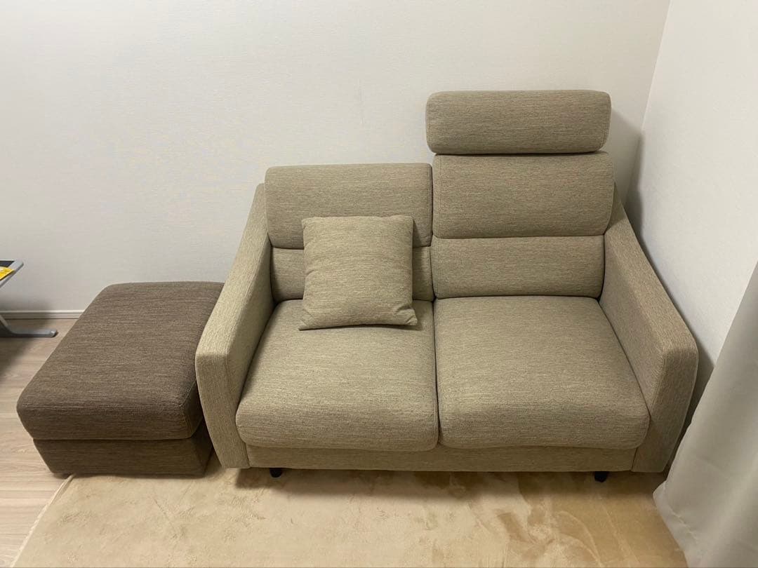 モダンデザイン 2人掛けソファセット