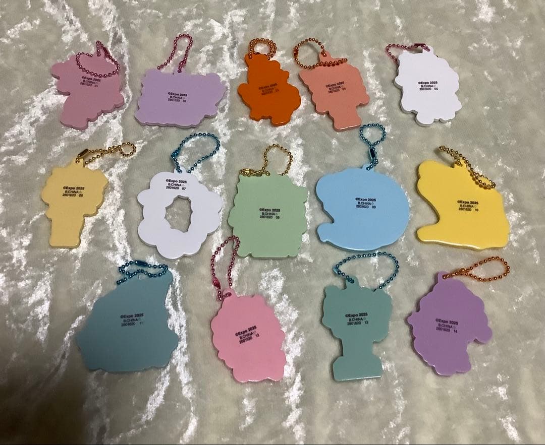 EXPO2025 ミャクミャク ぷっくりラバマス 全14種コンプリート