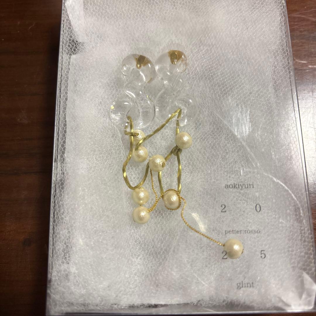 aokiyuri 両耳用ピアス