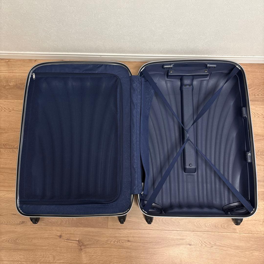 サムソナイトコスモライトスピナー75 旧式　シルバー色　たのメル便利用