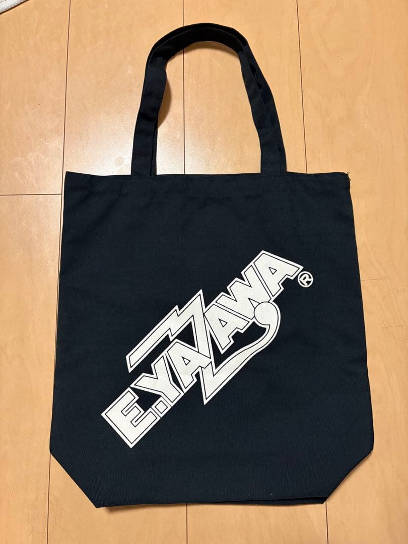 矢沢永吉 E.YAZAWA 公式ロゴトートバッグ ロゴ星