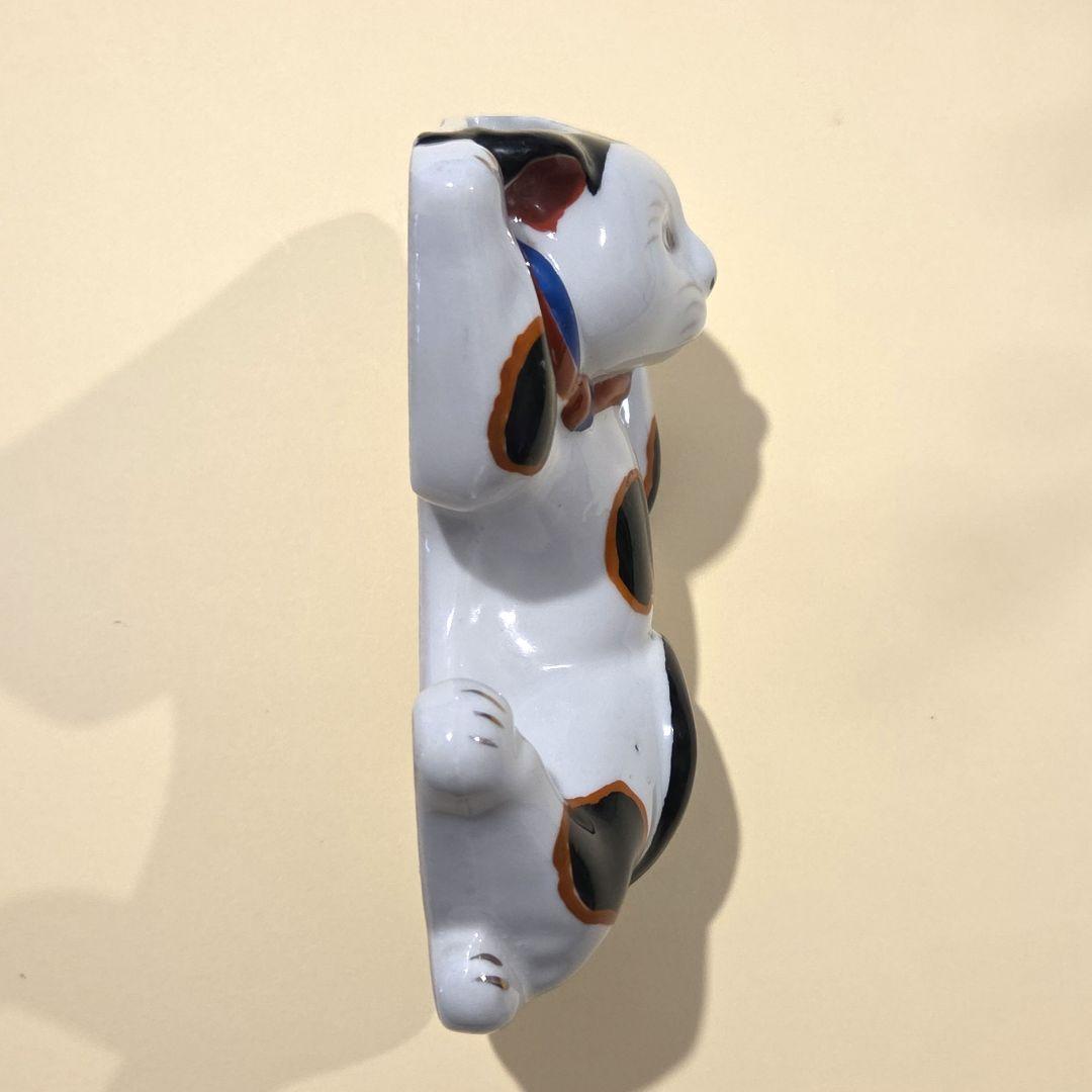 【伊万里焼】 猫の花入れ 陶器