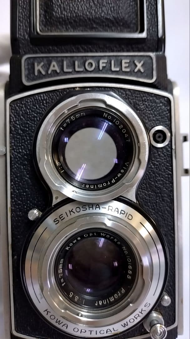 KALLOFLEX 二眼レフカメラ SEIKOSHA-RAPID 75mm