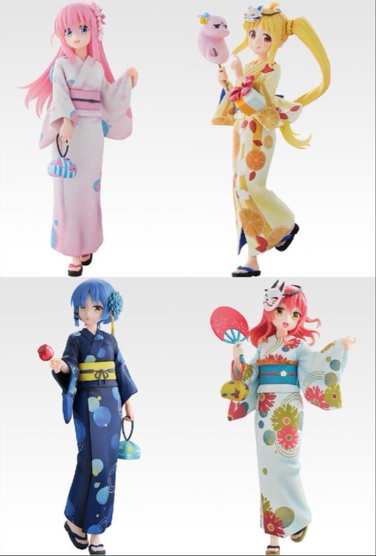 一番くじ 「ぼっち・ざ・ろっく！」VOLUME 4 フィギュア　4点　セット