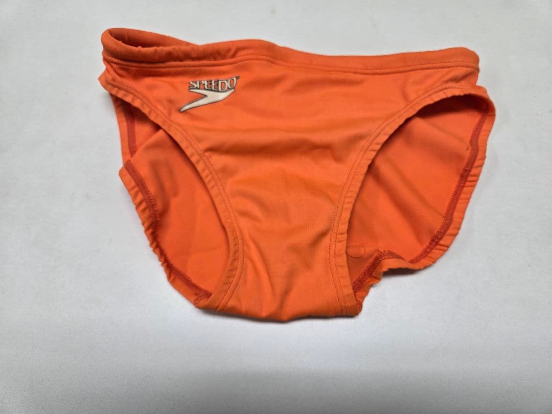 Speedo オレンジ 競泳水着　JASPO　Lサイズ