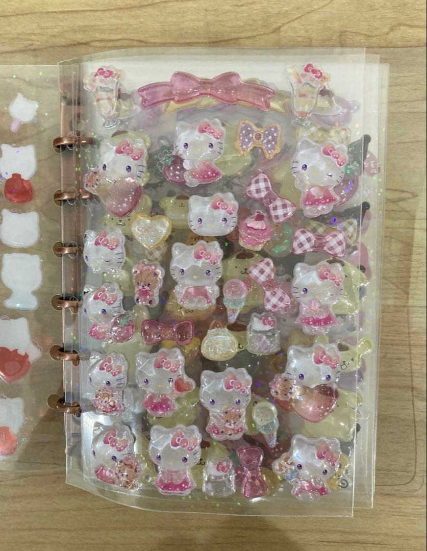 正規品 全種類 サンリオ ボンボンドロップシール 第2弾　シール帳　完成品