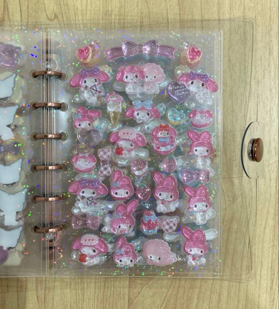 正規品 全種類 サンリオ ボンボンドロップシール 第2弾　シール帳　完成品