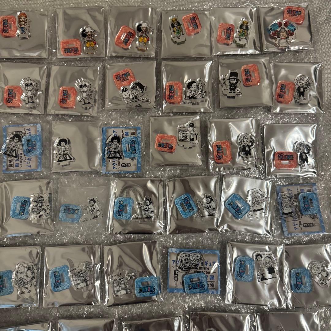 アクリルminiフィギュア　ワンピース　セット