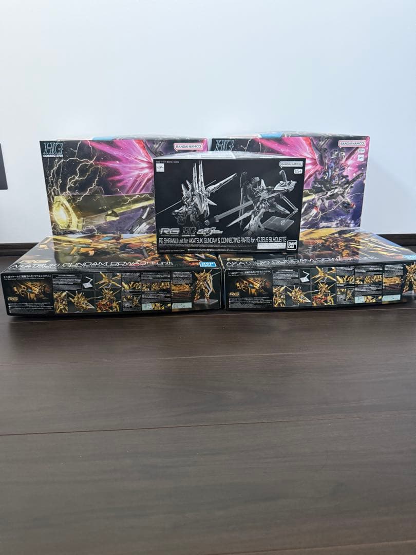 m*u様 ゼウスシルエット、アカツキ、シラヌイパック