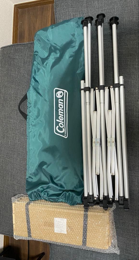 (希少)Colemanコールマンナチュラルウッドカウンターテーブル