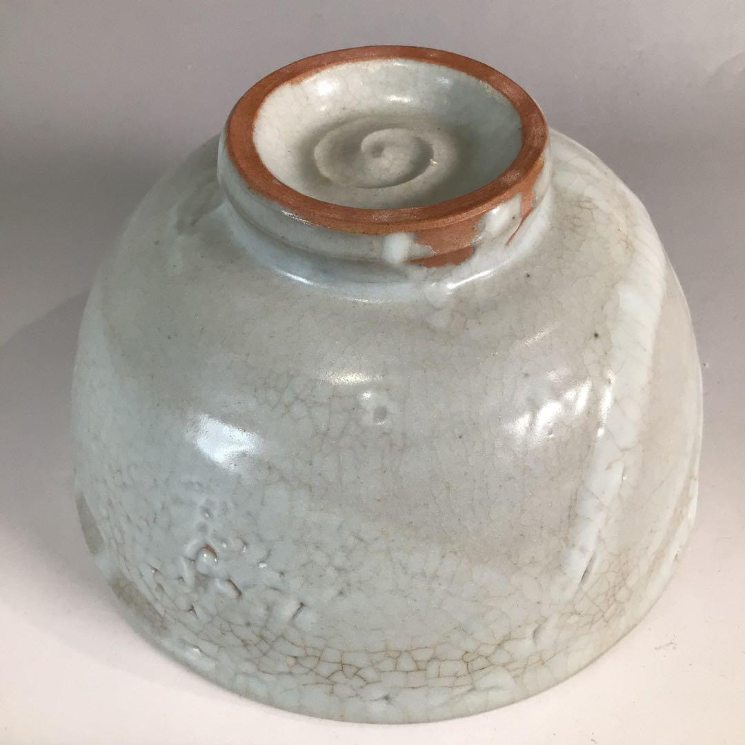 Ｐ３３８　茶碗　『金太漢造』『大徳寺　神波東嶽　箱書』『高麗井戸茶碗』　共箱