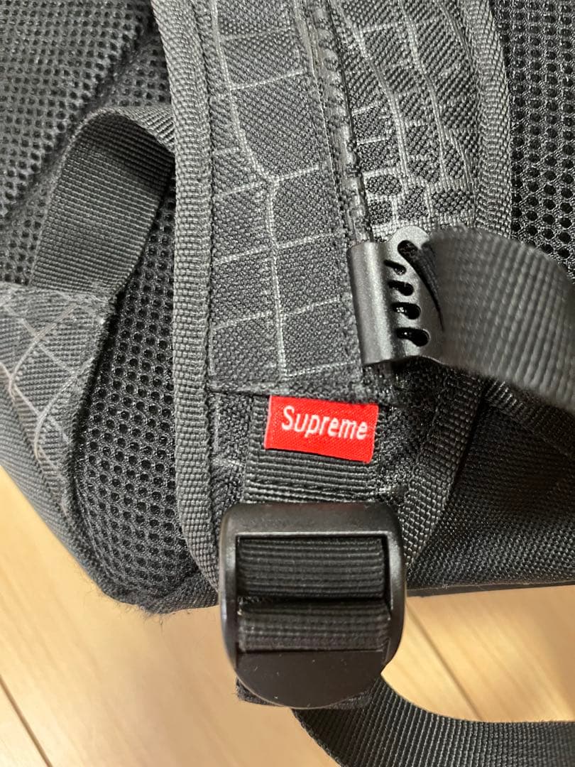 Supreme クロコダイル柄　ブラックリュック