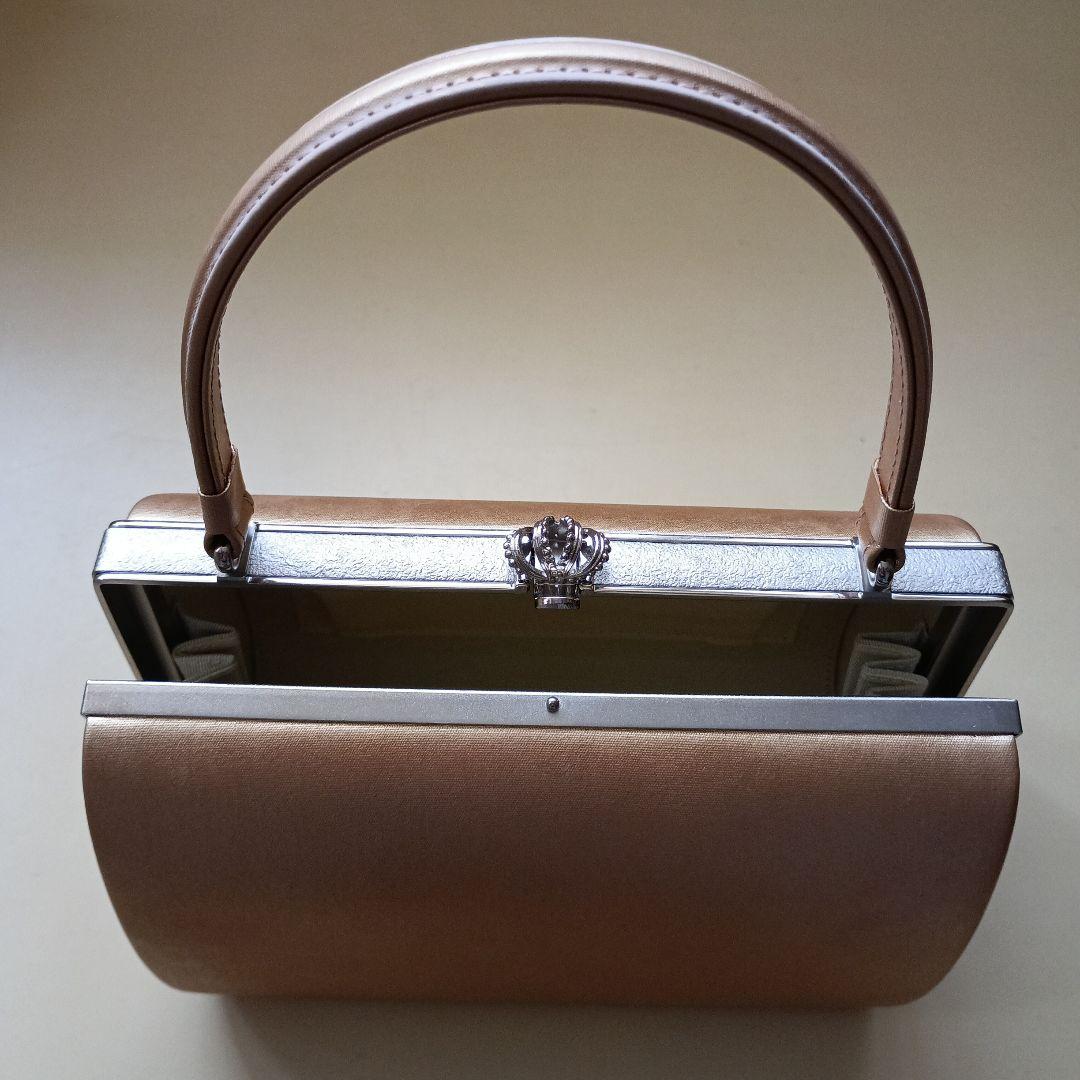 伊と忠 ピンクゴールド 和装用バッグ 箱付き　成人式　フォーマル　結婚式